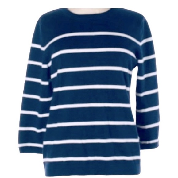 Talbots Pima Cotton Sweater Sz SP - Picture 2 of 5